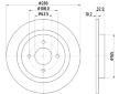 Brzdový kotouč HELLA PAGID 8DD 355 115-041