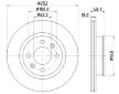 Brzdový kotouč HELLA PAGID 8DD 355 116-201