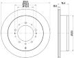 Brzdový kotouč HELLA PAGID 8DD 355 116-331