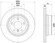 Brzdový kotouč HELLA PAGID 8DD 355 126-521