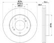 Brzdový kotouč HELLA PAGID 8DD 355 116-471