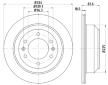 Brzdový kotouč HELLA PAGID 8DD 355 116-491