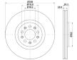 Brzdový kotouč HELLA PAGID 8DD 355 116-651