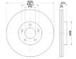 Brzdový kotouč HELLA PAGID 8DD 355 117-891