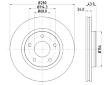Brzdový kotouč HELLA PAGID 8DD 355 117-321