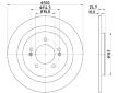 Brzdový kotouč HELLA PAGID 8DD 355 118-241
