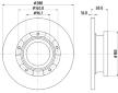 Brzdový kotouč HELLA PAGID 8DD 355 120-181