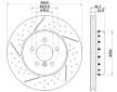 Brzdový kotouč HELLA PAGID 8DD 355 120-781