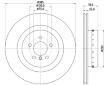 Brzdový kotouč HELLA PAGID 8DD 355 120-741