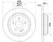 Brzdový kotouč HELLA PAGID 8DD 355 122-441