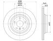 Brzdový kotouč HELLA PAGID 8DD 355 122-561