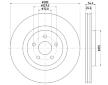 Brzdový kotouč HELLA PAGID 8DD 355 125-131