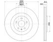 Brzdový kotouč HELLA PAGID 8DD 355 126-421