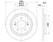 Brzdový kotouč HELLA PAGID 8DD 355 126-651