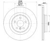 Brzdový kotouč HELLA PAGID 8DD 355 132-301