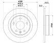 Brzdový kotouč HELLA PAGID 8DD 355 132-631