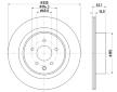 Brzdový kotouč HELLA PAGID 8DD 355 133-291