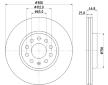Brzdový kotouč HELLA PAGID 8DD 355 134-371