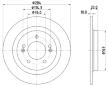 Brzdový kotouč HELLA PAGID 8DD 355 134-401