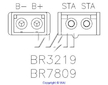 Regulátor dobíjení + usměrňovač - Briggs Stratton  397809