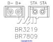 Regulátor dobíjení + usměrňovač - Briggs Stratton  397809