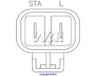 Regulátor napětí alternátoru Hitachi L170G-3319