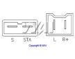 Regulátor napětí alternátoru Magneti Marelli RTT118C