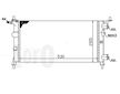 Chladič, chlazení motoru ABAKUS 037-017-0036