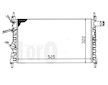 Chladič, chlazení motoru ABAKUS 037-017-0060