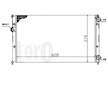Chladič, chlazení motoru ABAKUS 046-017-0004