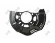 Ochranný plech proti rozstreku, Brzdový kotúč ABAKUS 131-07-216