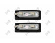 Osvětlení poznávací značky ABAKUS L56-210-0001LED