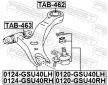 Podpora-/ Kloub FEBEST 0120-GSU40RH