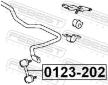 Tyc/vzpera, stabilisator FEBEST 0123-202