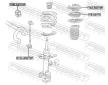 Tyc/vzpera, stabilisator FEBEST 0123-ASV70F