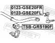 Tyc/vzpera, stabilisator FEBEST 0123-GSE20FR