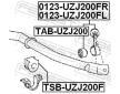 Tyc/vzpera, stabilisator FEBEST 0123-UZJ200FR