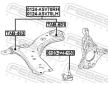 Rameno zavesenia kolies FEBEST 0124-ASV70LH
