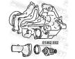 Termostat, chladivo FEBEST 01462-002