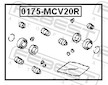 Sada na opravy, brzdový třmen FEBEST 0175-MCV20R