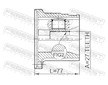 Sada kloubů, hnací hřídel FEBEST 0211-FX35LH