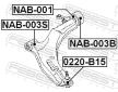 Podpora-/ Kloub FEBEST 0220-B15