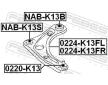 Podpora-/ Kloub FEBEST 0220-K13
