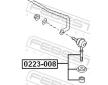 Tyc/vzpera, stabilisator FEBEST 0223-008