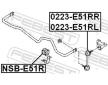 Tyc/vzpera, stabilisator FEBEST 0223-E51RL