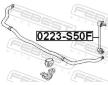Tyc/vzpera, stabilisator FEBEST 0223-S50F