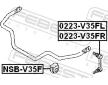 Tyc/vzpera, stabilisator FEBEST 0223-V35FL