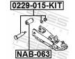 Sada šroubů na korekci odklonu kola FEBEST 0229-015-KIT