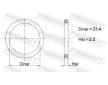 Tesnici krouzek, hydraulicky filtr FEBEST 02400-009