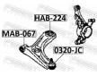 Podpora-/ Kloub FEBEST 0320-JC